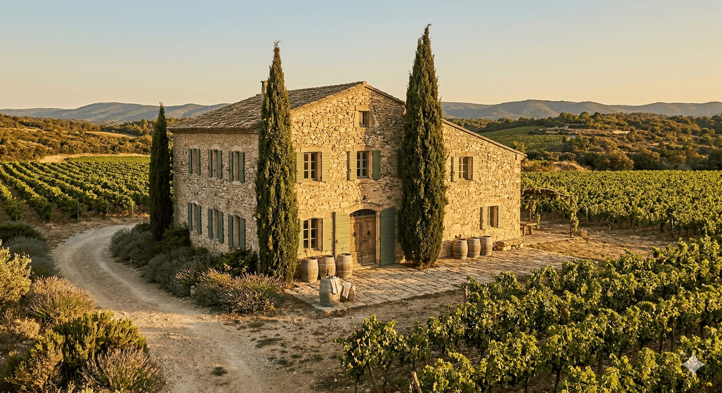 Domaine Terre de Galets, vue extérieure